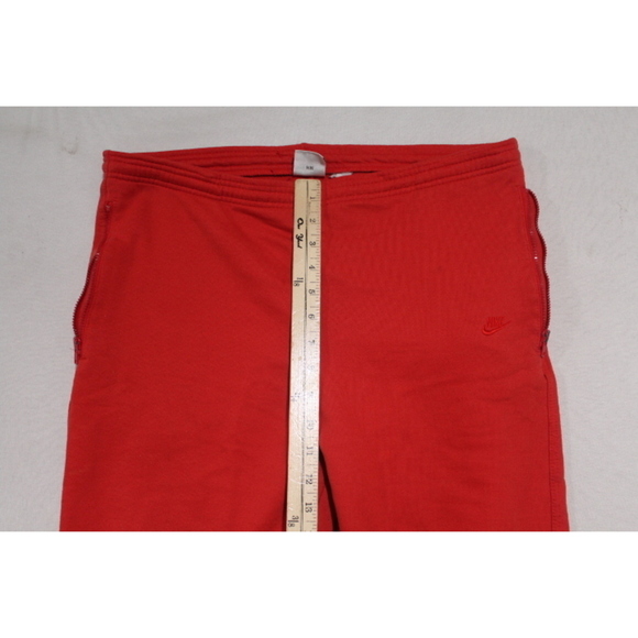 Nike Red Men Jogger Pants Vintage Ankle Zip Size Medium - Picture 9 of 11